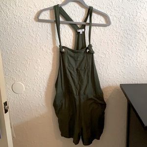 Patrons of peace. Green overalls. Size medium